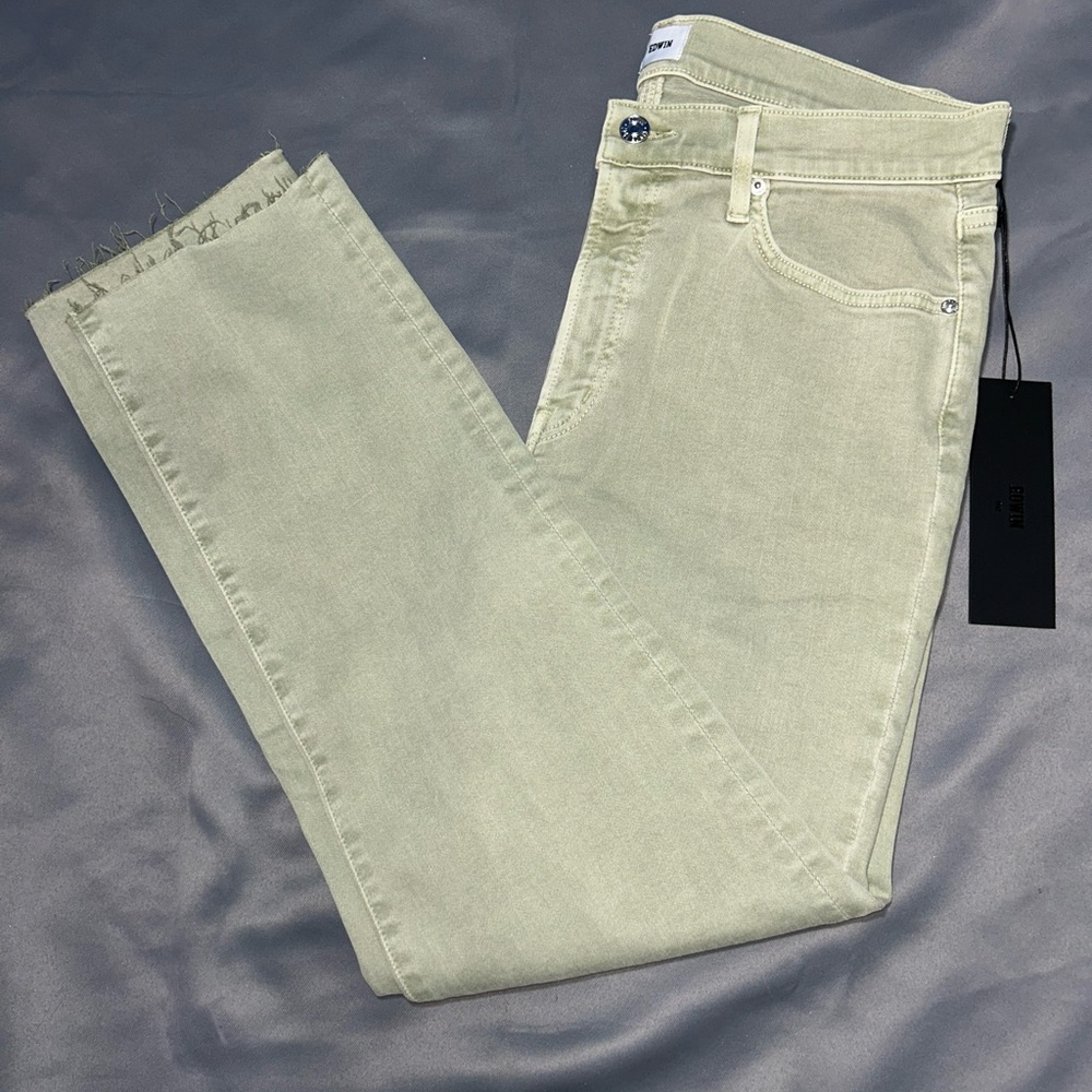 Edwin Olive Green Denim Pants